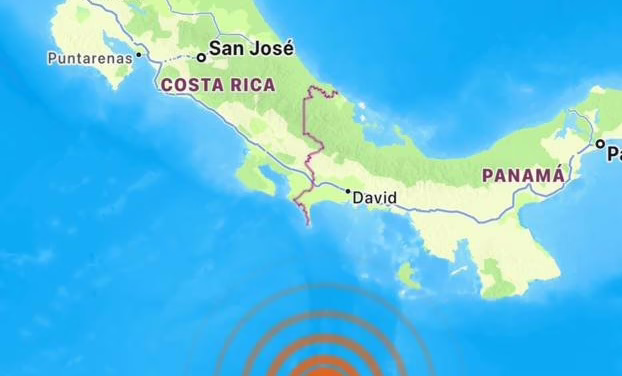 Sismo de 6,2 grados sacude el Pacífico de Panamá