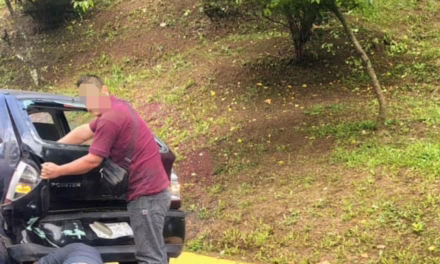 Accidente de tránsito en la avenida Murillo Vidal