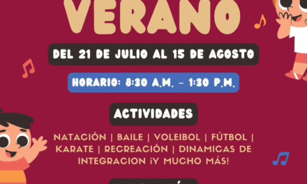 Invita IVD a menores a participar en Curso de Verano 2025