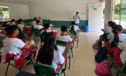 Promueve SEV entornos escolares libres de adicciones en Ixhuatlán de Madero