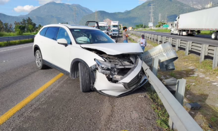 Accidente en la autopista Córdoba – Ciudad Mendoza