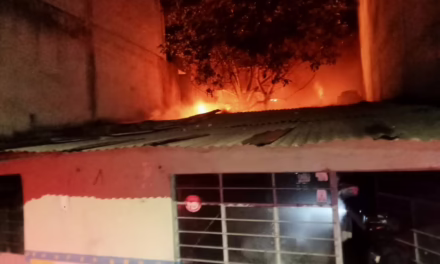 Incendio de casa en la colonia Revolución,  Xalapa