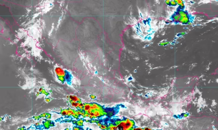 SE PREVÉN LLUVIAS PUNTUALES INTENSAS EN NAYARIT, JALISCO, OAXACA Y CHIAPAS