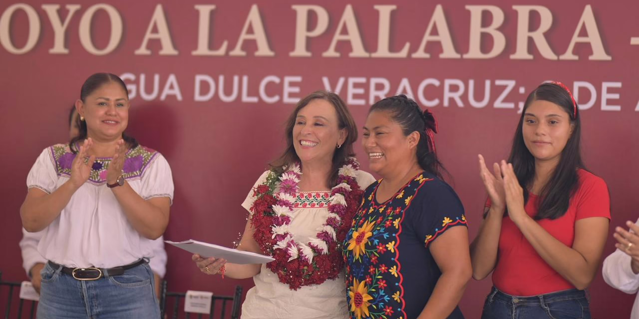 Con Apoyo a la Palabra, Rocío Nahle impulsa la independencia económica de familias veracruzanas