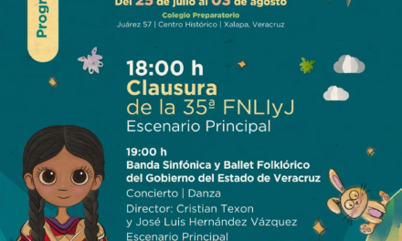 Invita SECVER a la clausura de la 35ª FNLIyJ