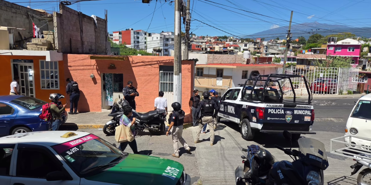 Detienen a ladrón en la Colonia Felipe Carrillo Puerto, Xalapa