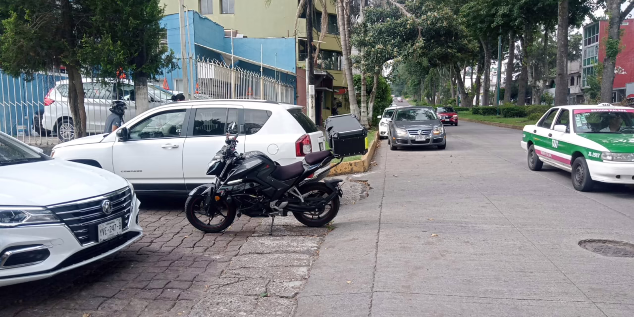 Motociclistas lesionados en la avenida Orizaba
