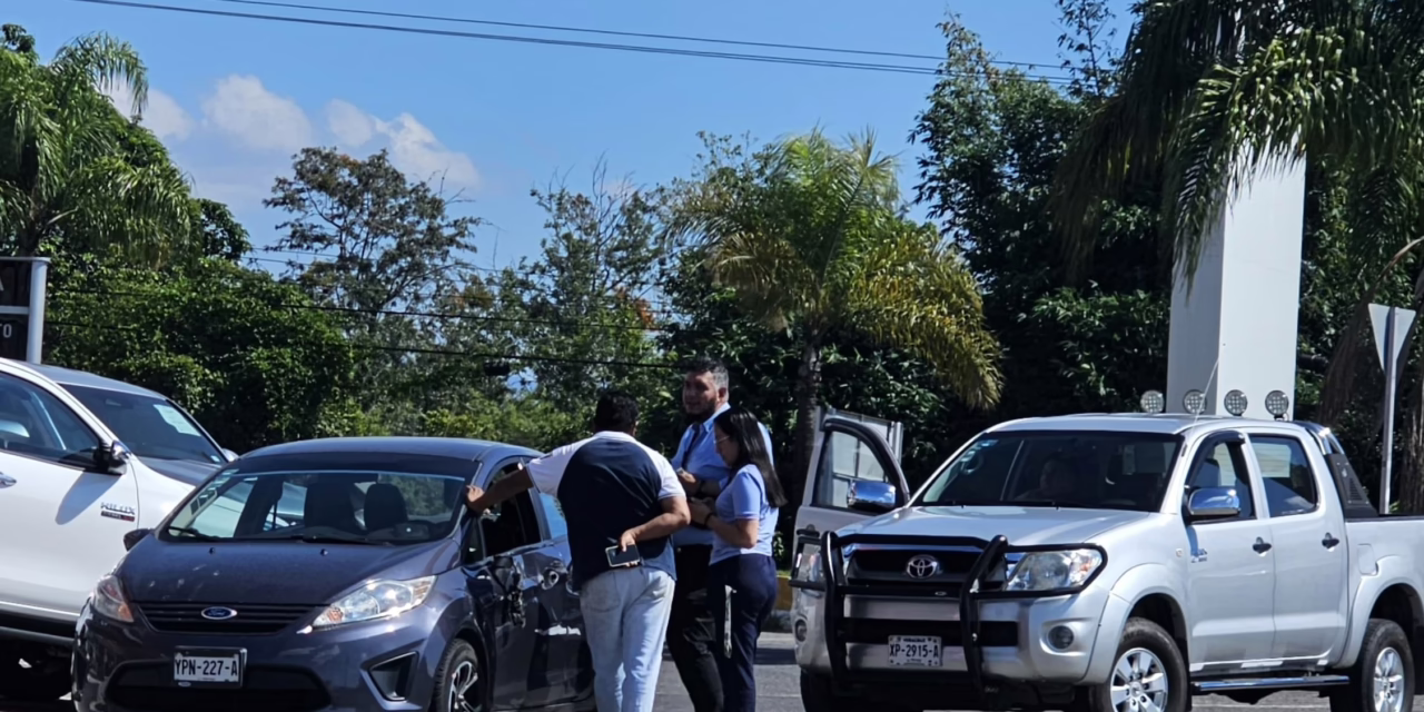 Accidente de tránsito a la altura de Plaza Américas