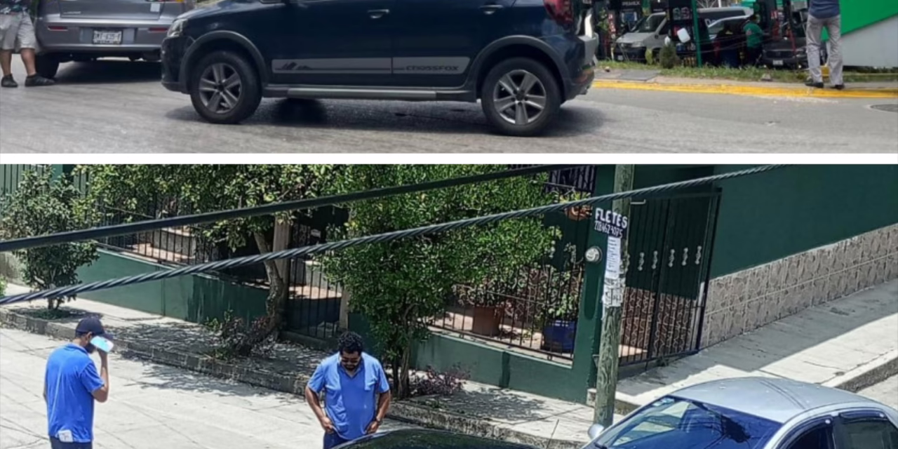 Accidente a la altura del Registro Civil y uno más en la calle Adalberto Tejada