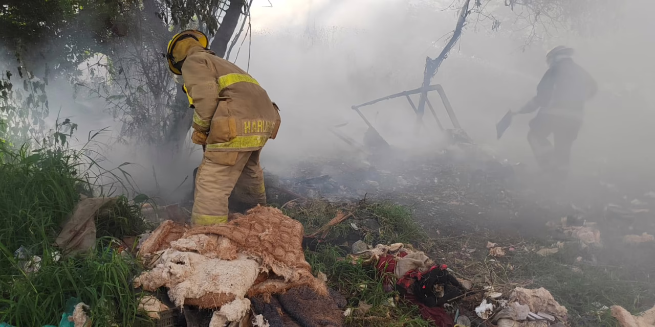 Incendio en la colonia El Coyol de Xalapa