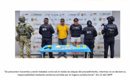 DOS PERSONAS DETENIDAS Y OBJETOS ASEGURADOS EN OPERATIVO DE CATEO CON FUERZAS FEDERALES Y ESTATALES EN EMILIANO ZAPATA