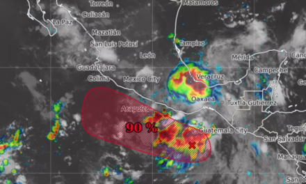 LLUVIAS MUY FUERTES EN EL OCCIDENTE, ORIENTE, SUR Y SURESTE DEL PAÍS
