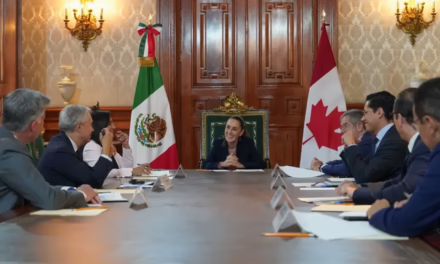 Sheinbaum se reúne con los ministros de Exteriores y Finanzas de Canadá