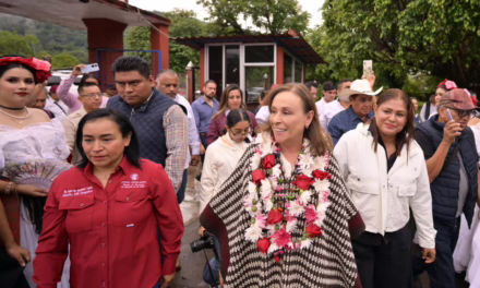 Cumple Rocío Nahle con Tezonapa: inicia pavimentación a Motzorongo con concreto hidráulico