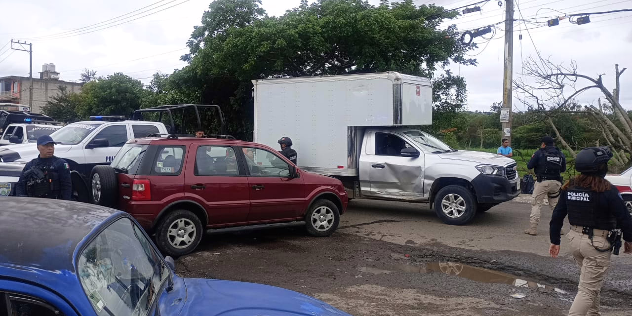 Accidente de tránsito en la carretera Xalapa-El Castillo