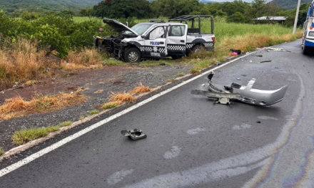 Accidente en la carretera Xalapa- Alto Lucero