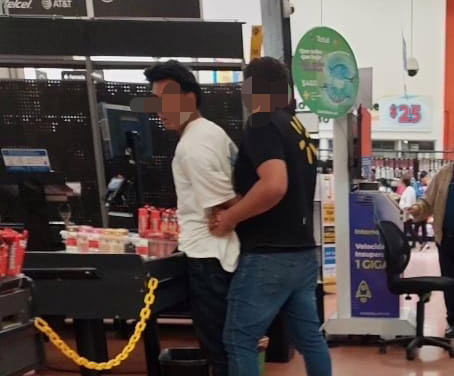 Detenido por intento de robo en un supermercado en Xalapa