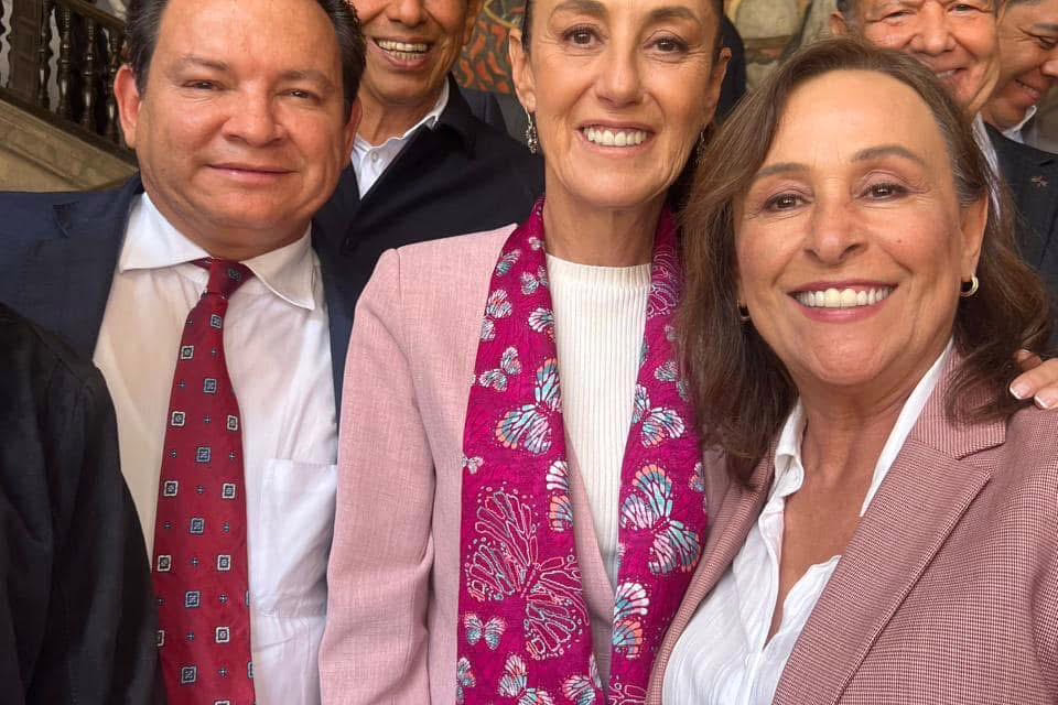 Rocío Nahle Participa en Reunión con Sheinbaum para Evaluar el IMSS-Bienestar