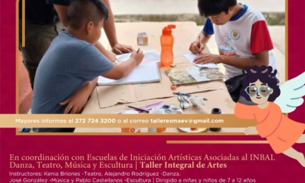 Invita SECVER al Taller Integral de Artes en el MAEV