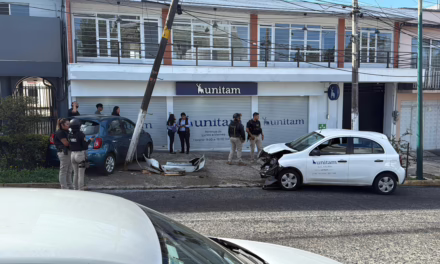Accidente de tránsito en la zona del Meridiano, Xalapa