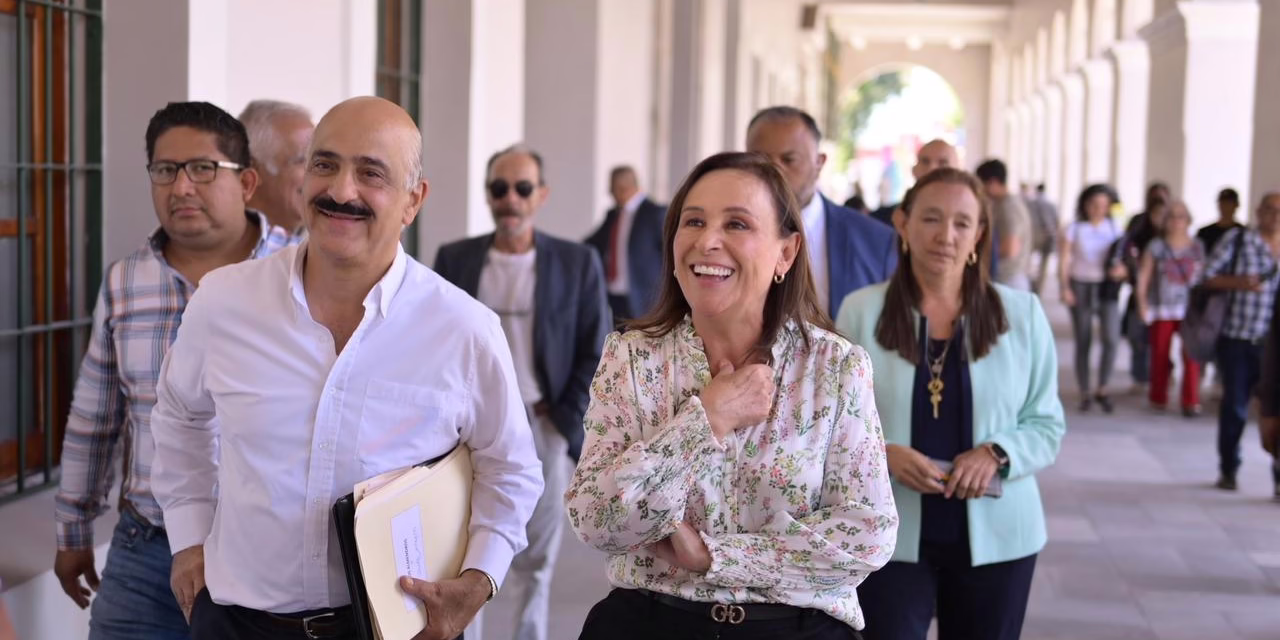 Supervisa Rocío Nahle avance de rehabilitación en el Palacio de Gobierno