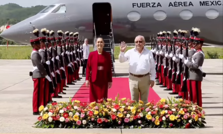 Sheinbaum llega a Guatemala para reunión con Bernardo Arévalo