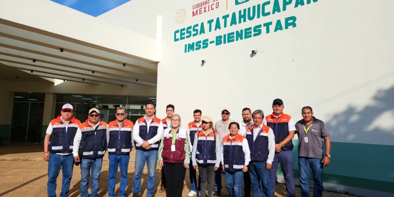 Tatahuicapan recibe operativo integral de saneamiento y vigilancia sanitaria: Salud