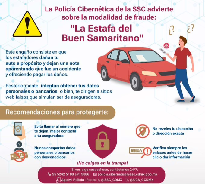 ¡Mucho ojo! Así funciona la estafa del buen samaritano, nuevo tipo de fraude contra automovilistas