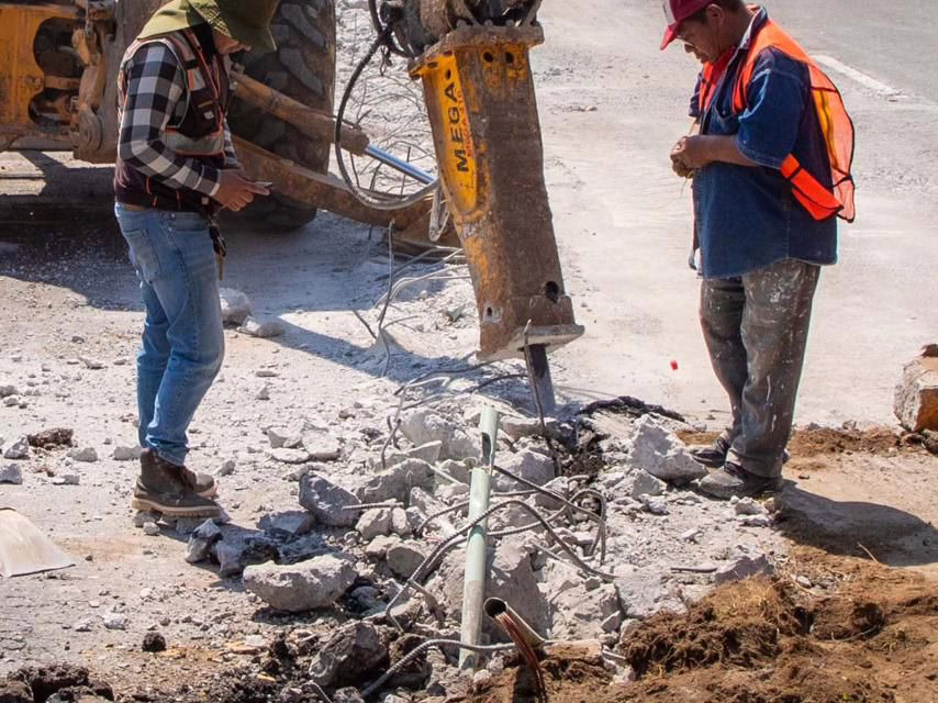 Por obra pública, se interrumpirá el tránsito de Rancho Viejo a la calle Hortencia