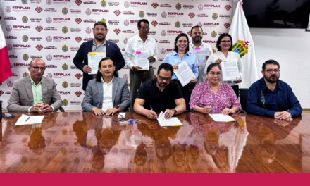 SEV y Sefiplan firman convenio con instituciones educativas