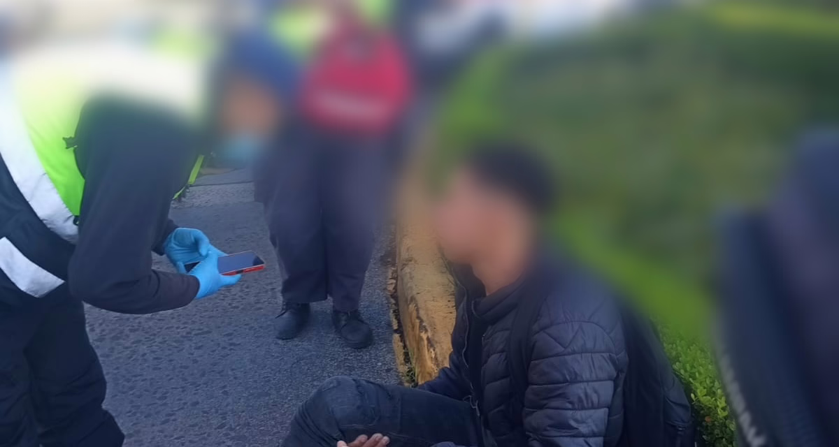 Se accidenta motociclista en Ávila Camacho y la avenida Xalapa