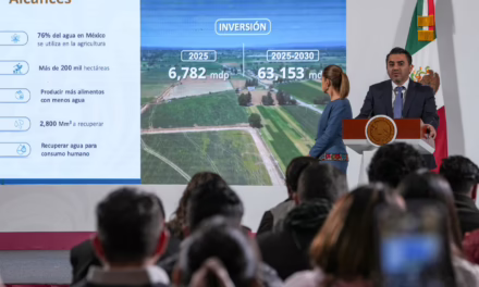 “Programa Nacional de Tecnificación del Campo permitirá producir con menos agua”: Sheinbaum