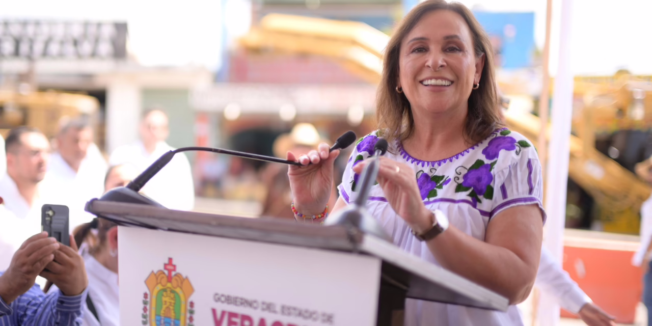 Rocío Nahle le cumple al Totonacapan, arranca rehabilitación de 60 km