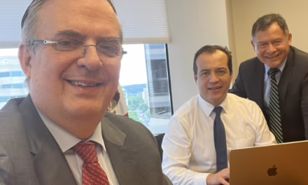 Marcelo Ebrard, se encuentra en Washington preparando reuniones con autoridades de comercio