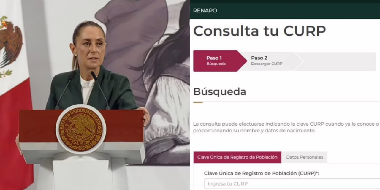 Sheinbaum aclara que la CURP biométrica no será obligatoria ni tendrá costo