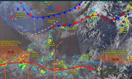 LLUVIAS INTENSAS EN ZONAS DE DURANGO, SINALOA, NAYARIT Y JALISCO