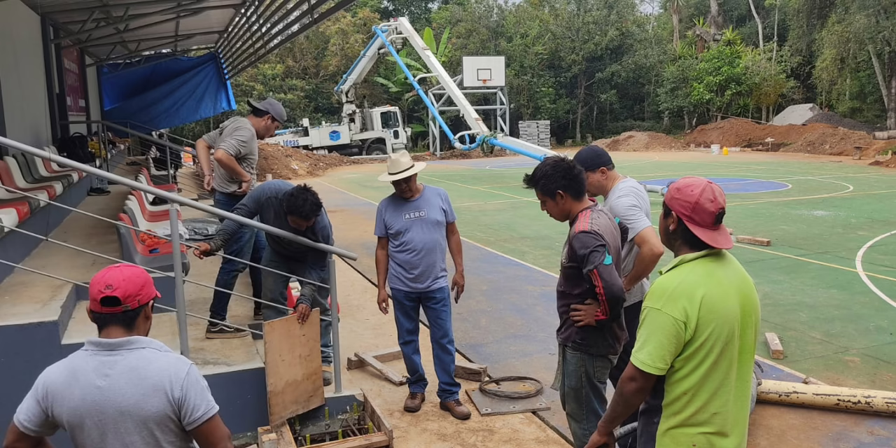 Obras en Estancia Garnica, para el bienestar integral de la derechohabiencia