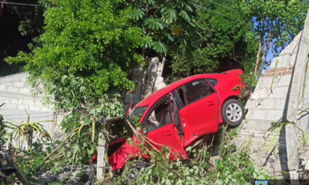 Accidente en la carretera Xalapa-Actopan, a la altura de Trapiche del Rosario