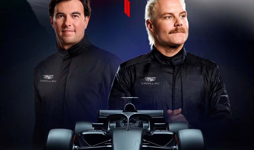 Checo Pérez vuelve a la F1!El piloto mexicano será piloto del nuevo equipo Cadillac.