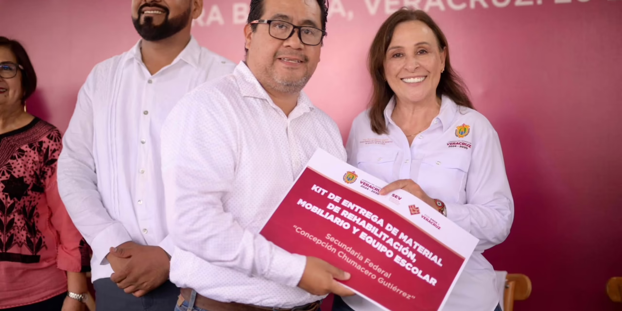 Un pueblo educado es un pueblo que avanza: Rocío Nahle