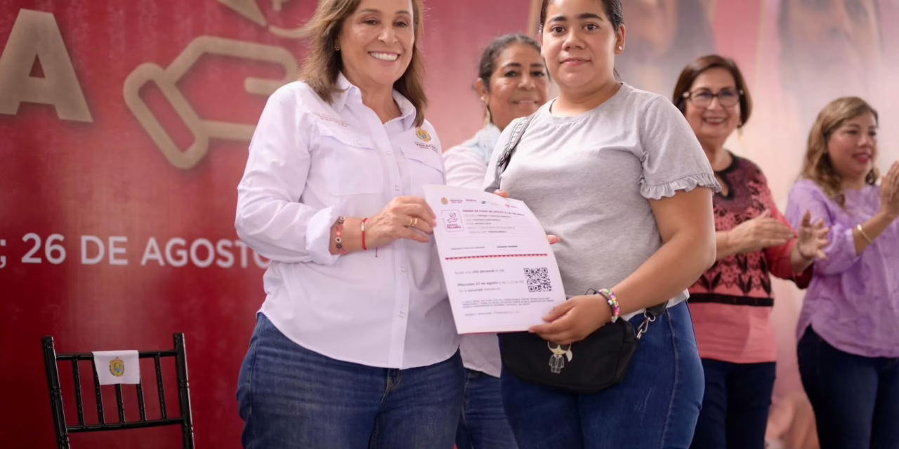 Veracruz supera las 8 mil entregas del programa Apoyo a la Palabra: Rocío Nahle