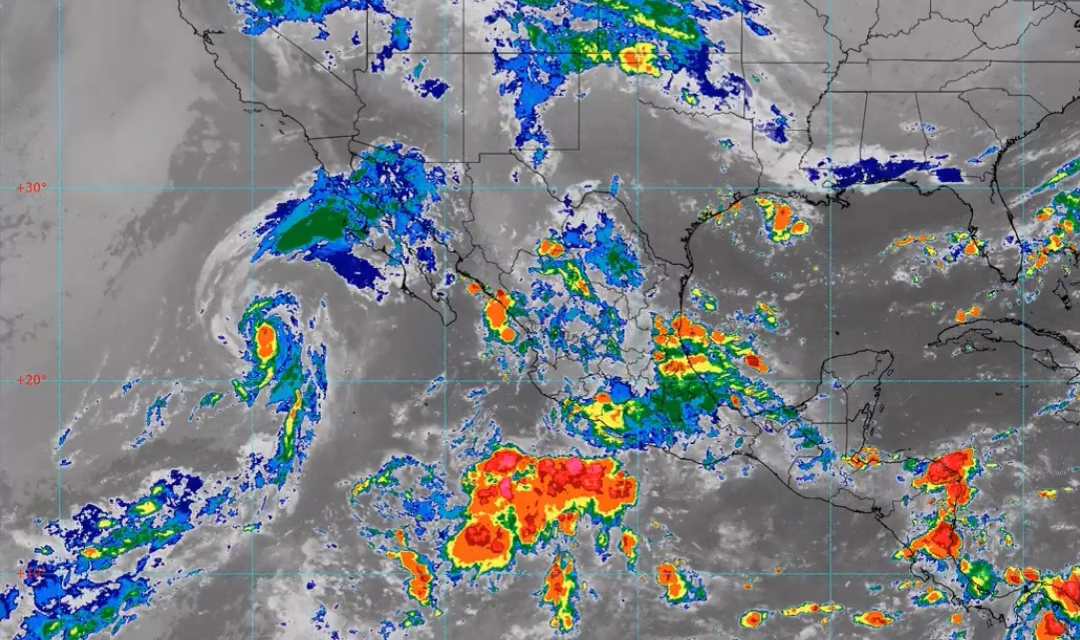 SE PREVÉN LLUVIAS PUNTUALES INTENSAS EN SONORA, SINALOA, CHIHUAHUA, PUEBLA, VERACRUZ Y OAXACA