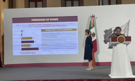 3 mil exfuncionarios de Pemex, así como Luz y Fuerza, reciben pensiones de entre 100 mil y 1 mdp cada mes.