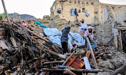 Asciende a más de mil 400 la cifra de muertos por el fuerte sismo en Afganistán