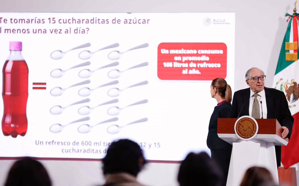 Secretaría de Salud enfoca campaña para combatir ingesta de bebidas azucaradas en niñas, niños y jóvenes