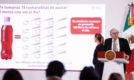 Secretaría de Salud enfoca campaña para combatir ingesta de bebidas azucaradas en niñas, niños y jóvenes