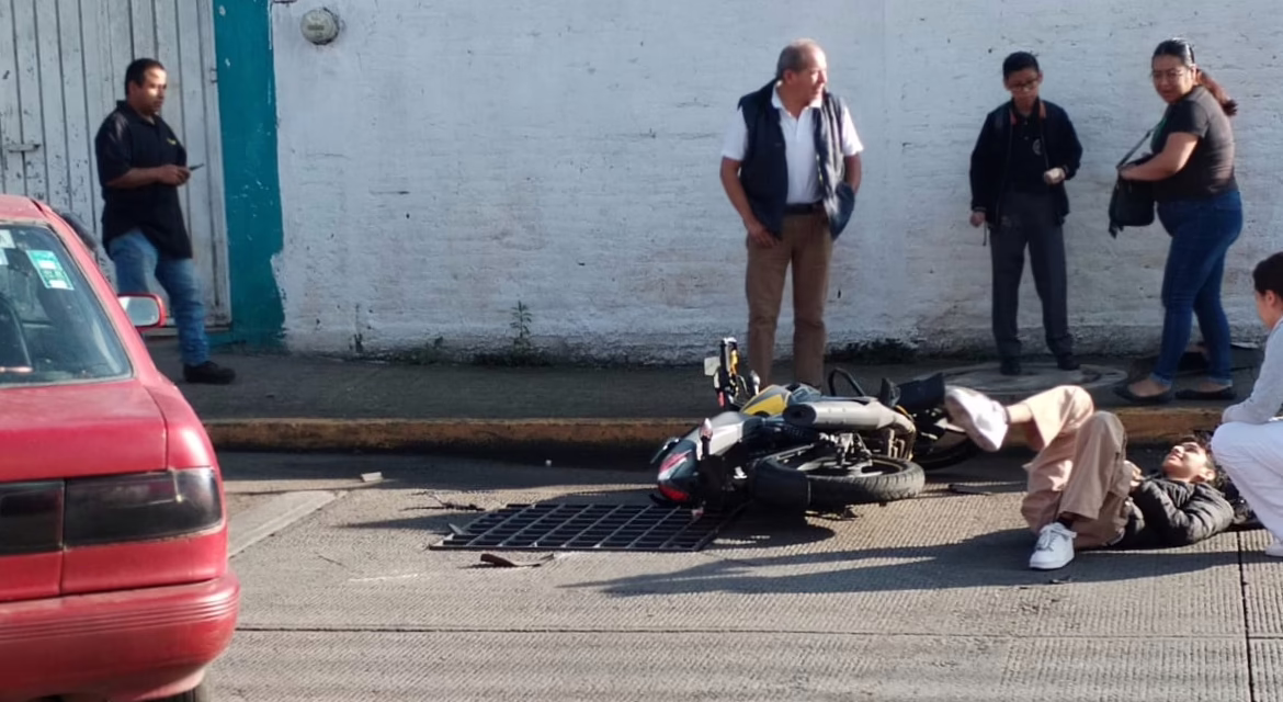 Accidente de tránsito en Mártires 28 de Agosto