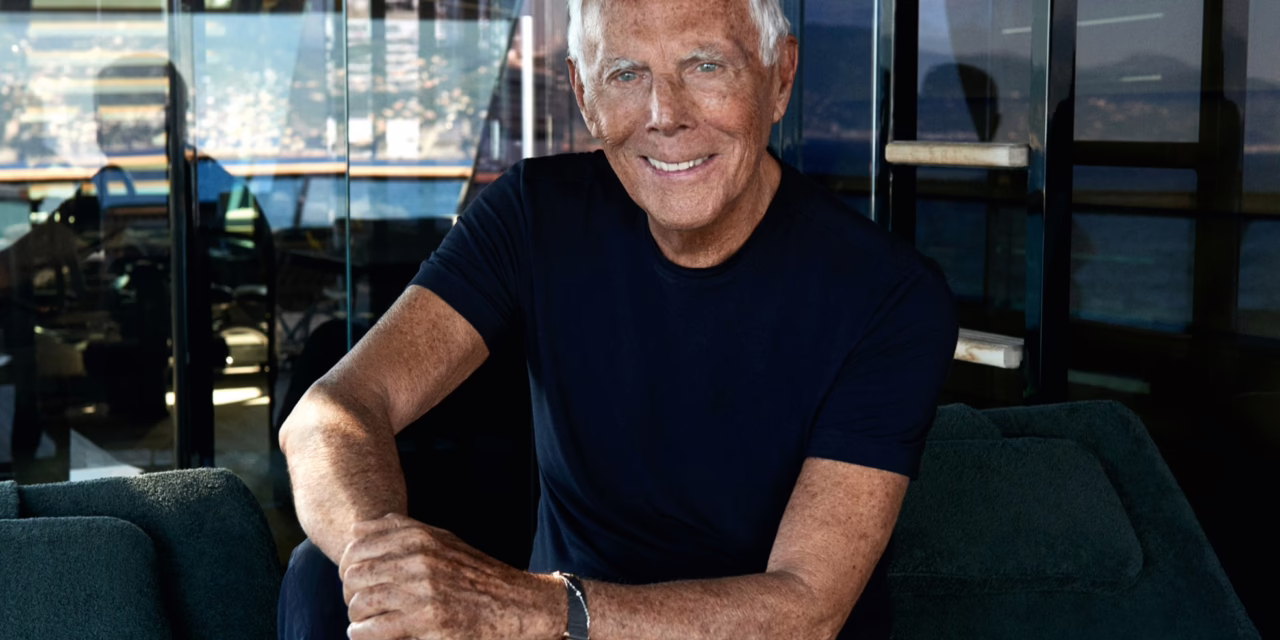 Murió a los 91 años, el diseñador Giorgio Armani “Rey de la moda italiana”