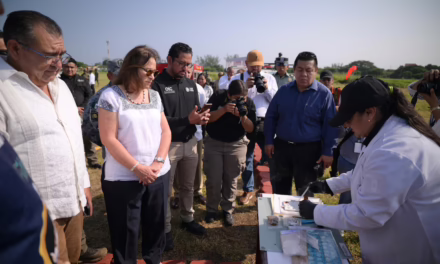 Participa Gobernadora en acto de incineración de enervantes