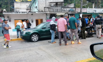 Motociclista lesionado en la avenida Rébsamen